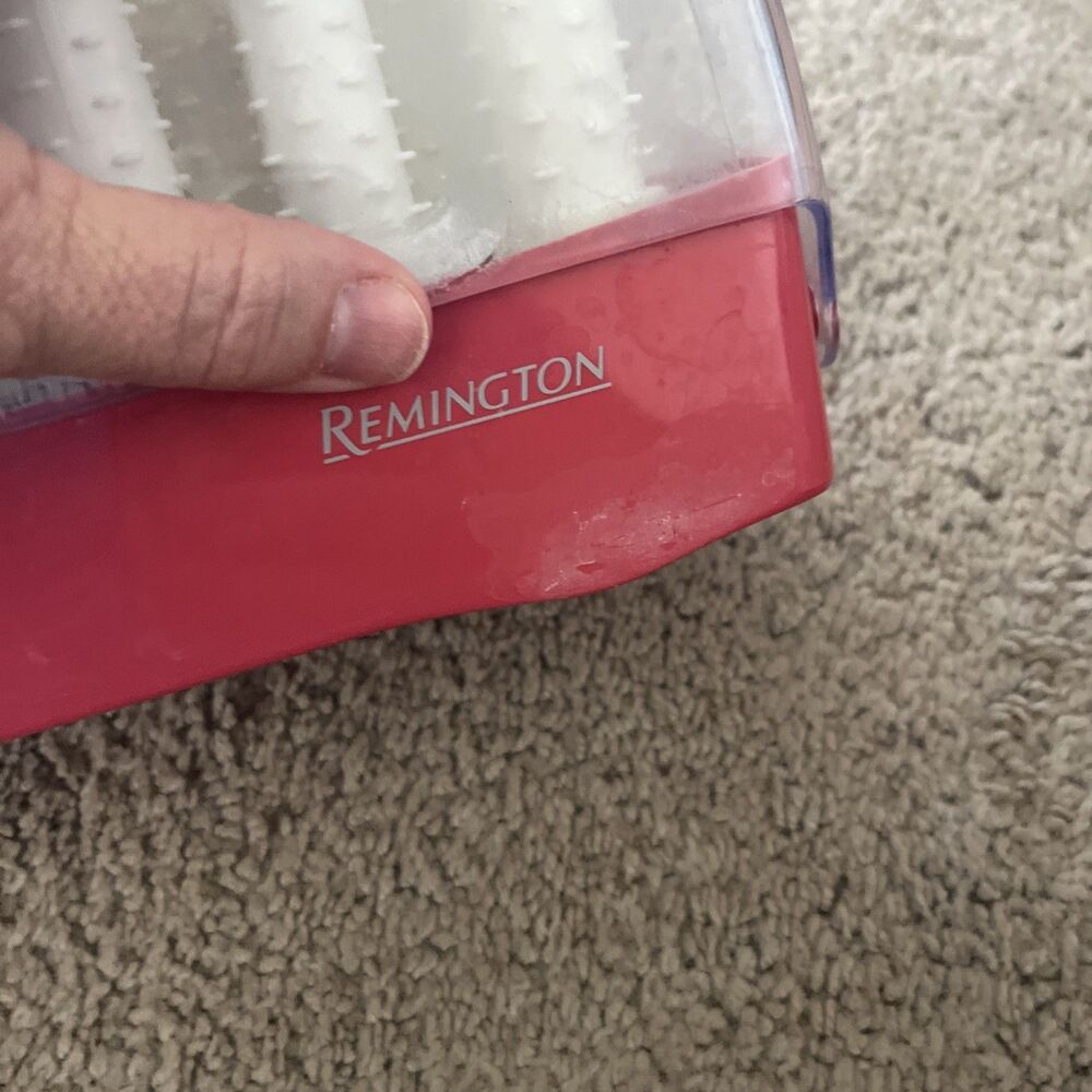 REMINGTON Style Setter II HOT ROLLERS CURLERS H1080 With 16 CLIPS PREOWNED - Picture 2 of 6